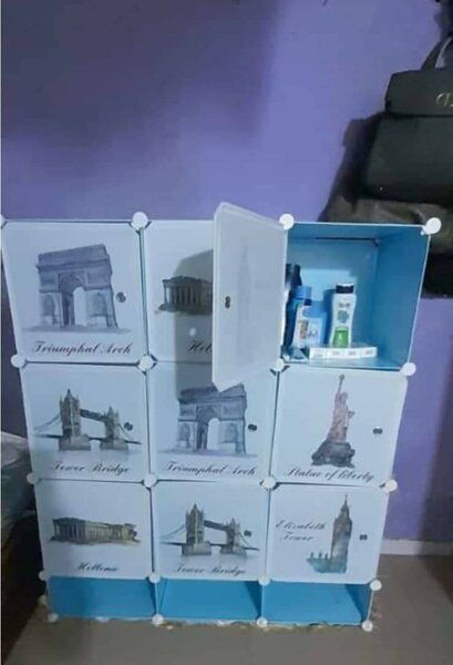 Armoire modulable à motifs