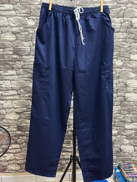 Pantalon bleu décontracté