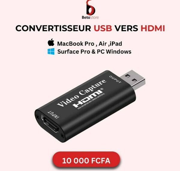 CONVERTISSEUR USB VERS HDMI