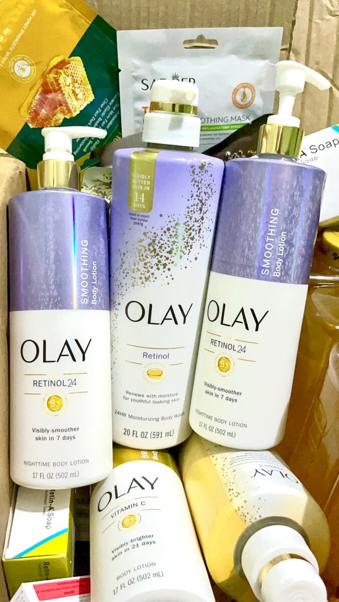 Olay retinol body wash
