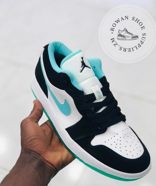 Jordan Air Jordan 1 sneakers in black and blue  Sizes:3-10