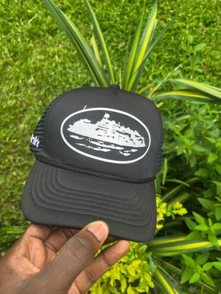 Casquette Trucker Bateau Noire