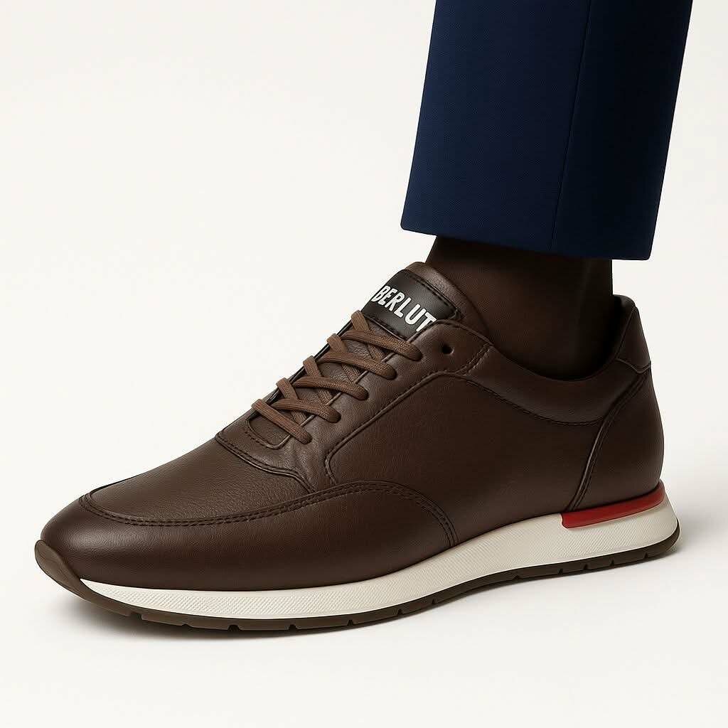 Sneakers en cuir élégantes