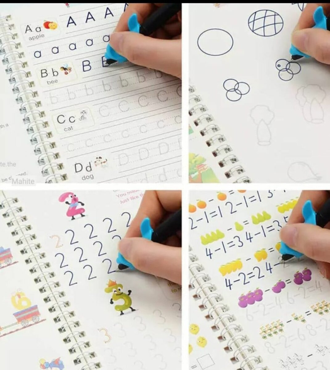 Cahier d'écriture magique