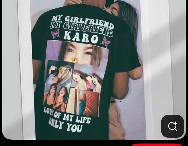 T-shirt imprimé couple