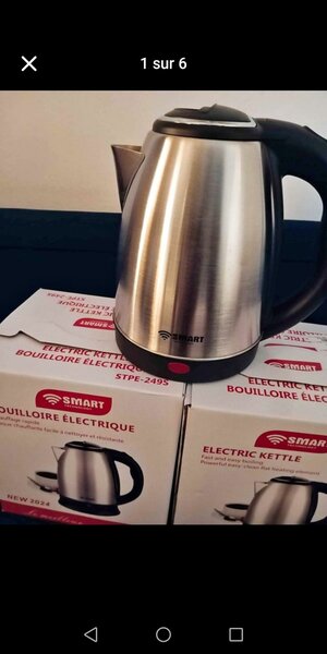 Bouilloire électrique smart disponible