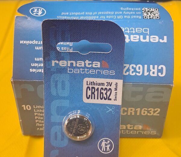 Renata CR1632 3V Lithium Battery