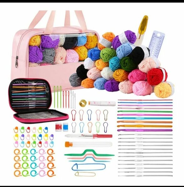 Kit de Crochet avec Sac Transport