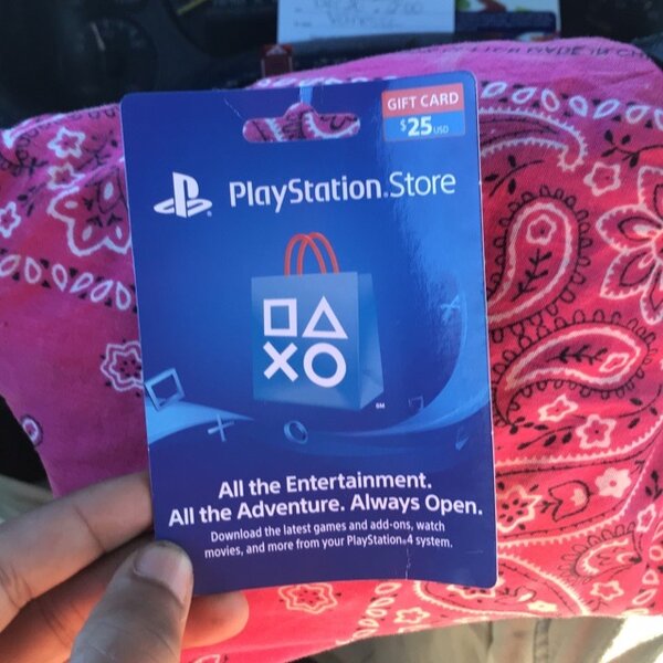 PlayStation gift cards