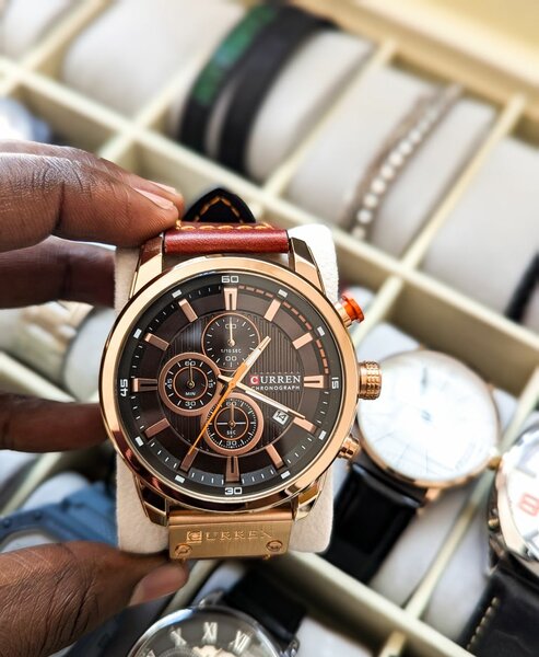 Curren Watch 8291 Brown Rose Gold