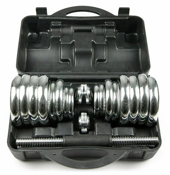 Набор гантели 30 кг в кейсе, гантель