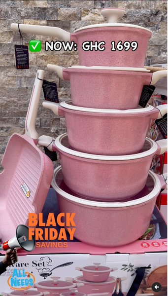  16pcs Diecast Cookware