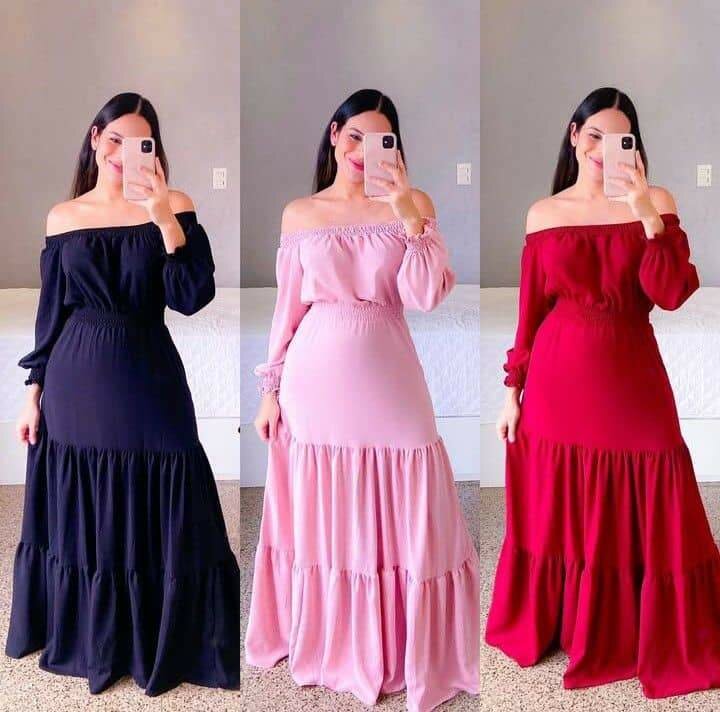 Robe Longue Élégante Femme