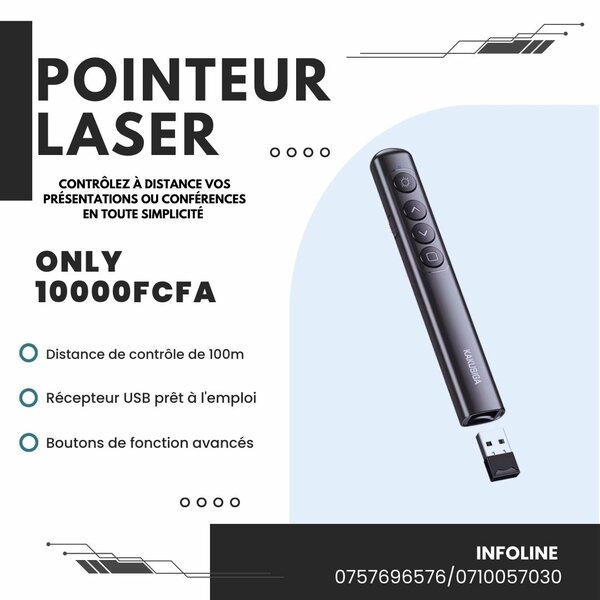 Pointeur laser de presentation