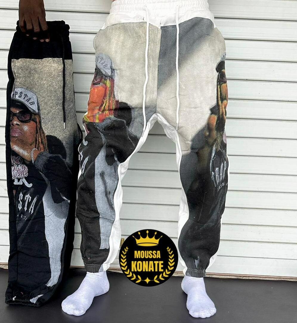 Jogging unisexe tendance imprimé