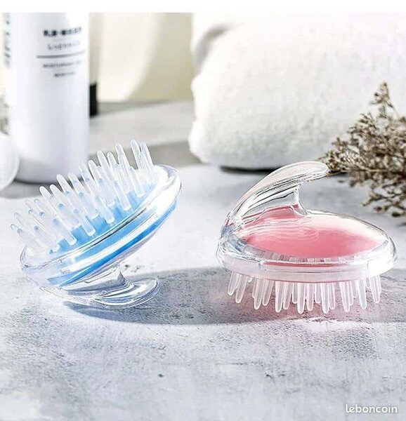 Brosse de massage du cuir chevelu