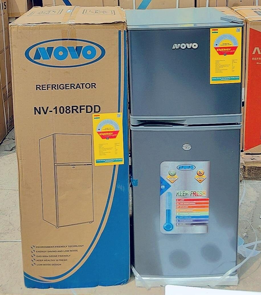 NOVO Refrigerator Size 108 Liters top freezer