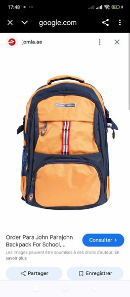 Sac à dos solide pour école