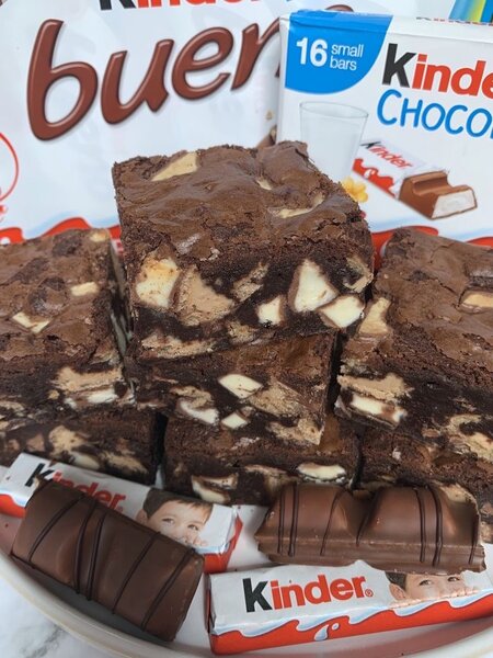 Brownies au Kinder Bueno