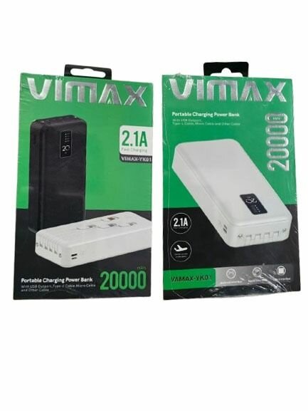 Power Bank Vimax 20000mAh
