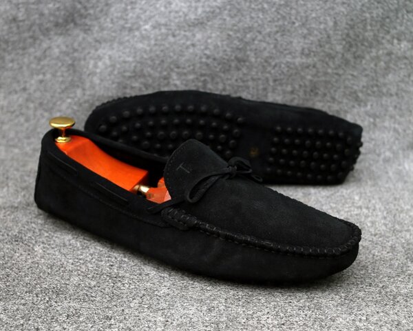 Mocassins en daim élégant pour hommes