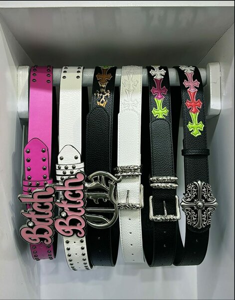 Ceinture chrome heart