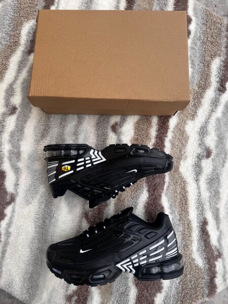 Baskets noires Air Max confort