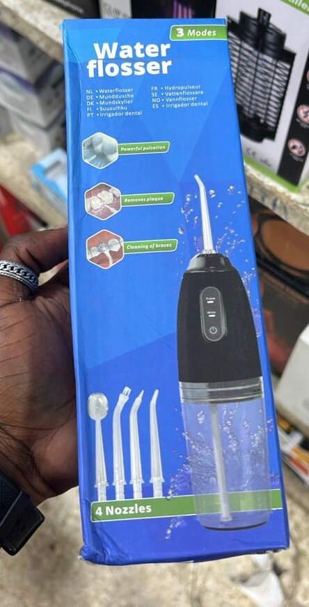 Hydropulseur dentaire rechargeable