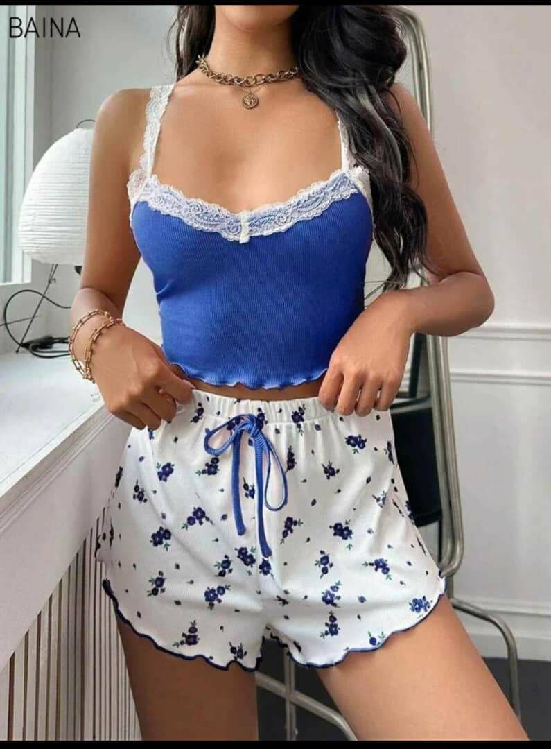 Ensemble Pyjama Femme Dentelle