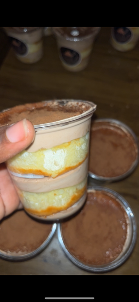 Mini layer cup cacao