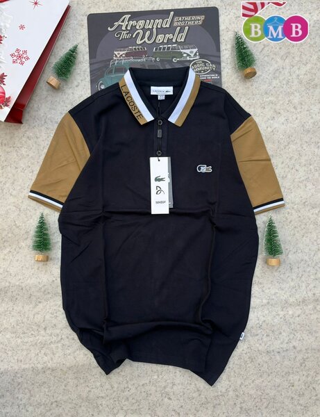 Polo homme élégant bicolore