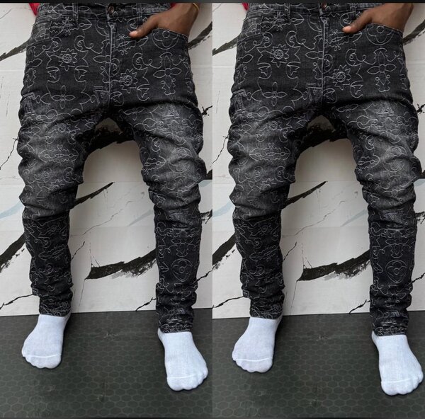 Jeans décontractés hommes modernes