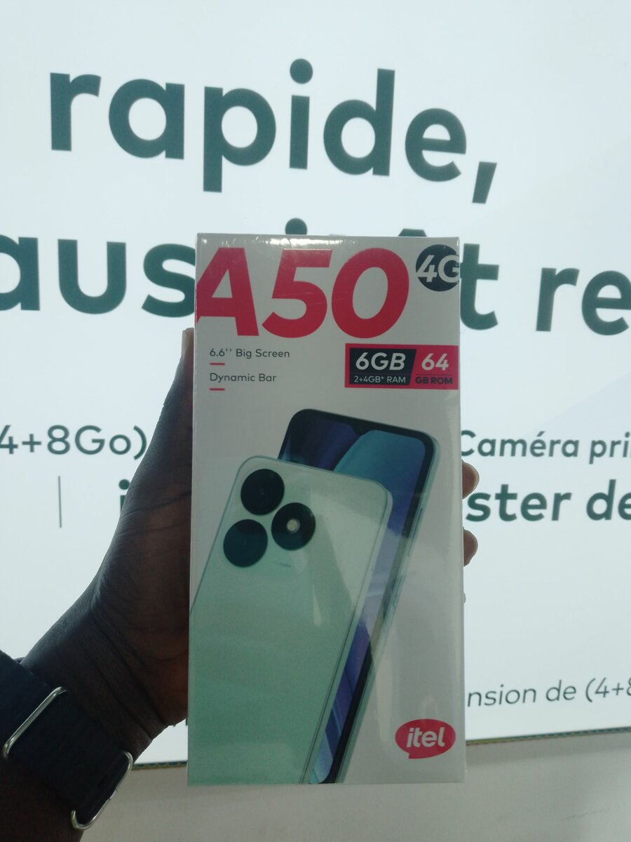 ITEL A50(64/6)4G nouveau modèle