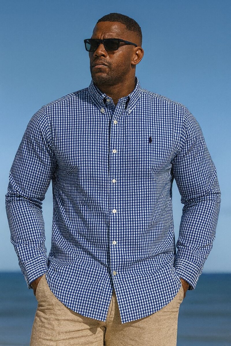 Chemise à carreaux élégante