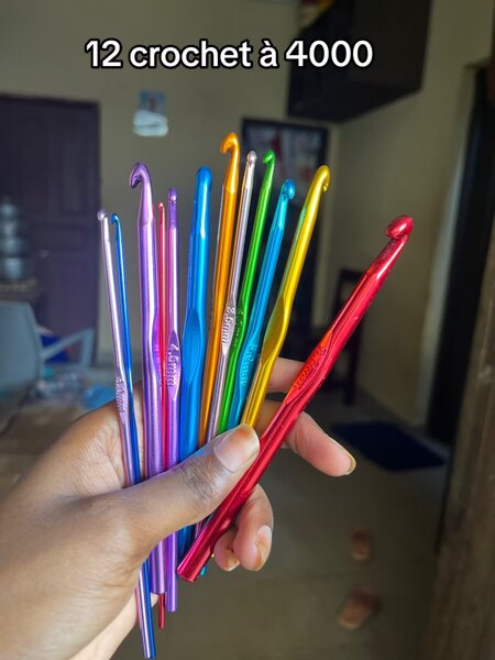 Ensemble de Crochets Colorés