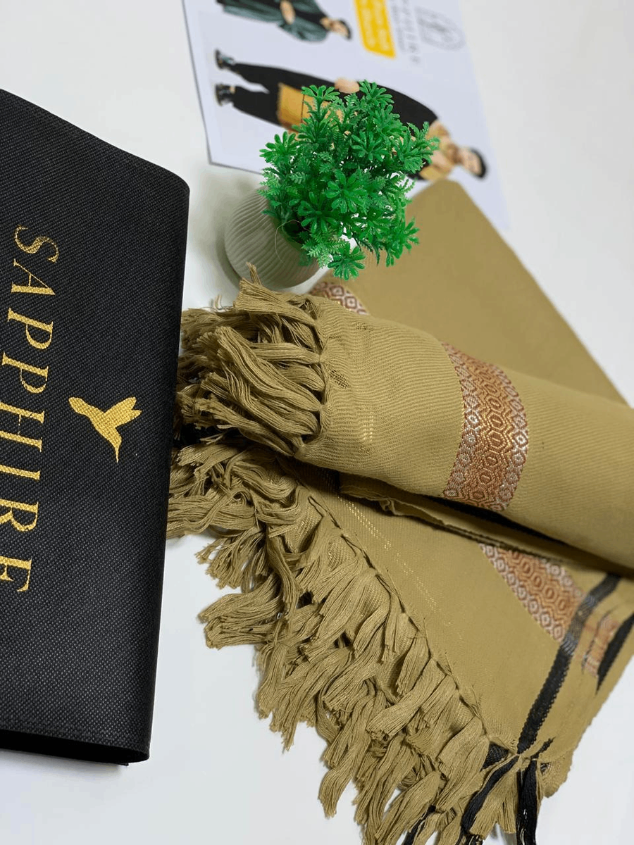 Men's Wool Shawl 1pc