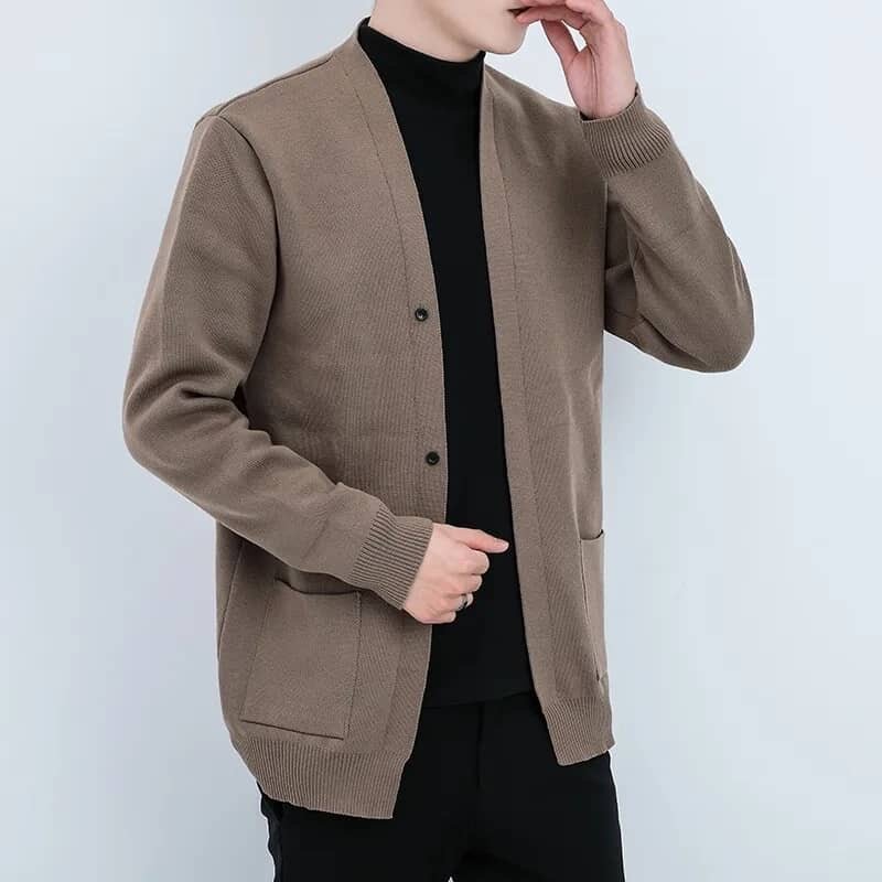 Veste cardigan élégant homme