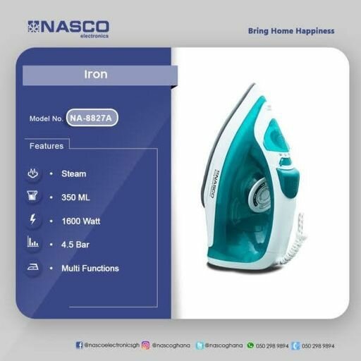 NASCO STEAM IRON