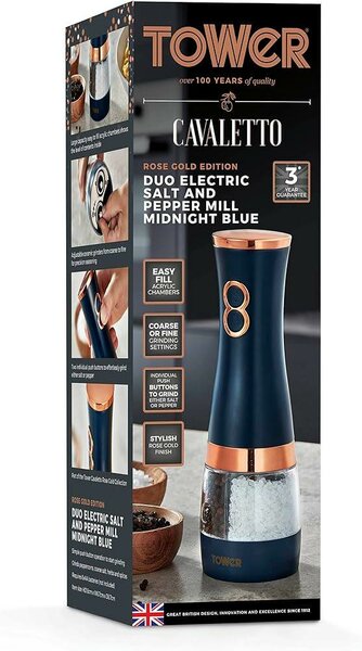 Tower salt and pepper mill