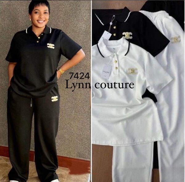 Ensemble jogging noir élégant