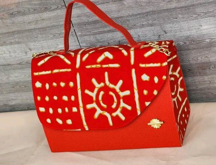 Sac à main en tissu ethnique