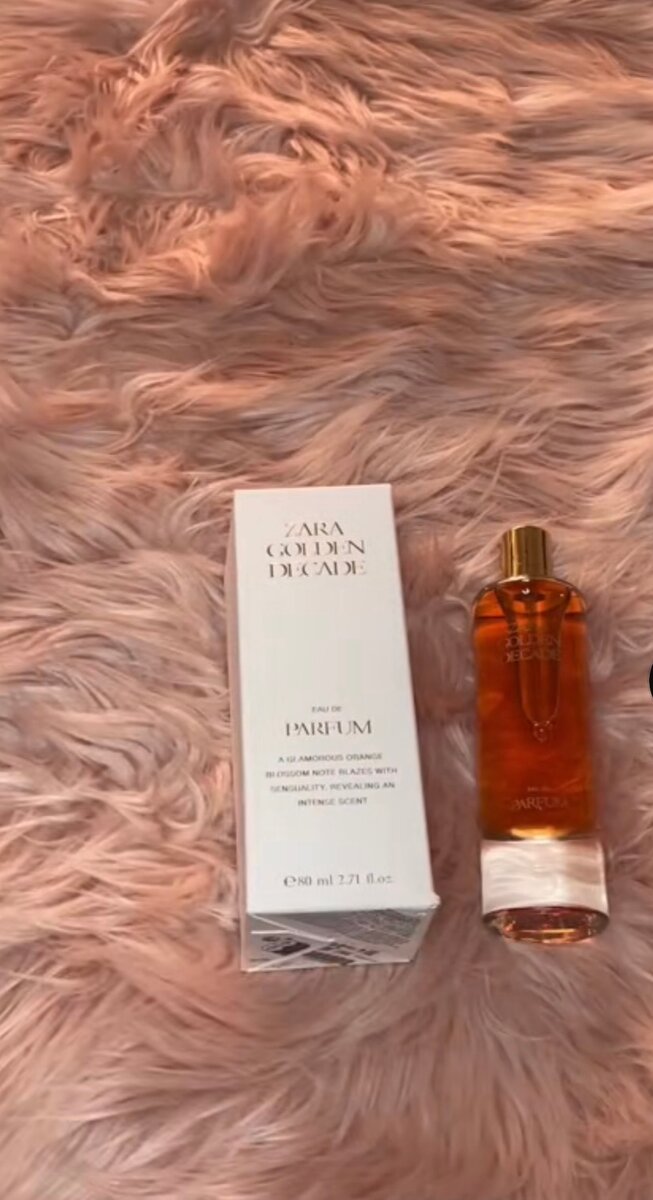 Parfum Zara Golden Decade
