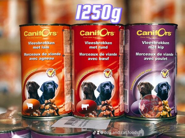 Nourriture pour chiens Canifors 1250g