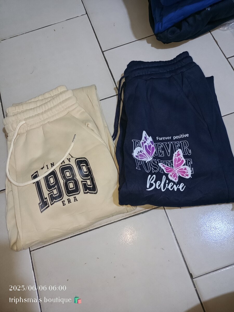 Deux joggings à 5000