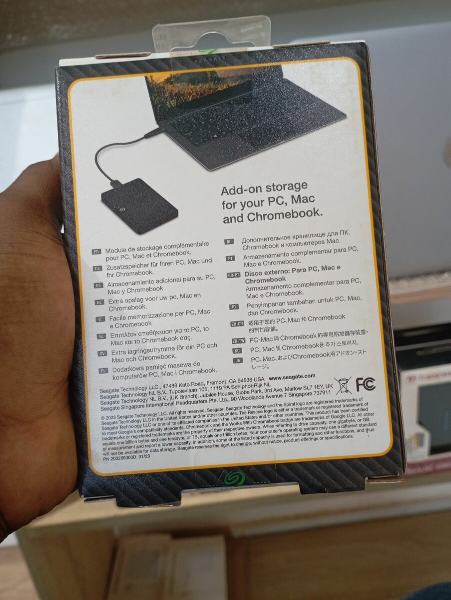 Seagate External Hard Disk Drive