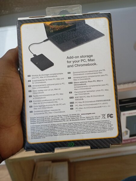 Seagate External Hard Disk Drive