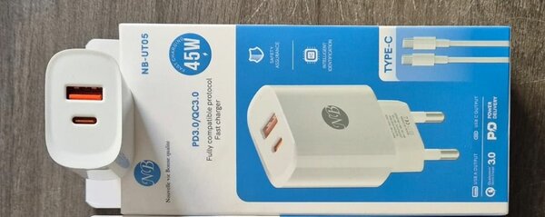 Chargeur Rapide USB-C 45W