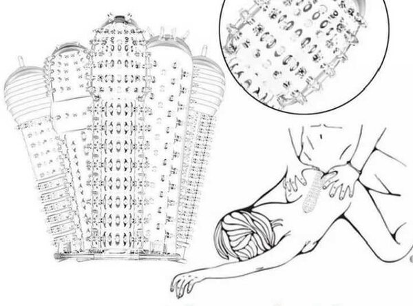 Lot de 5 préservatifs cramponé