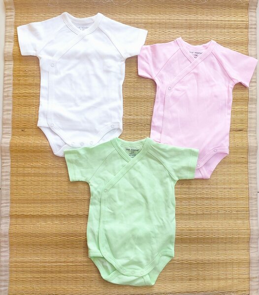 Ensemble pour nouveau-né, combinaison 3 pièces, coton