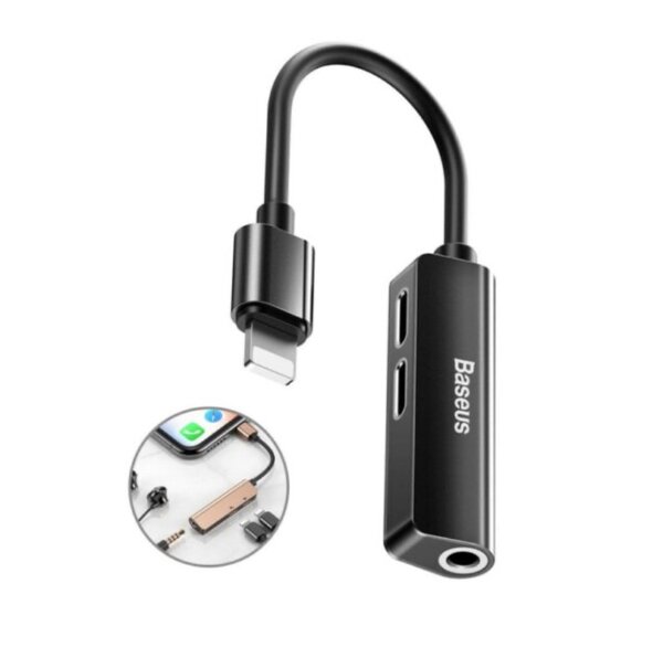 Adaptateur Lightning Vers AUX/2xLightning (CALL52-01)